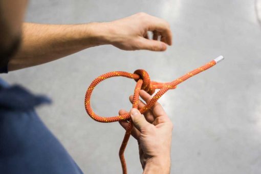 Figure Eight On A Bight Knot Gravitec Systems Inc