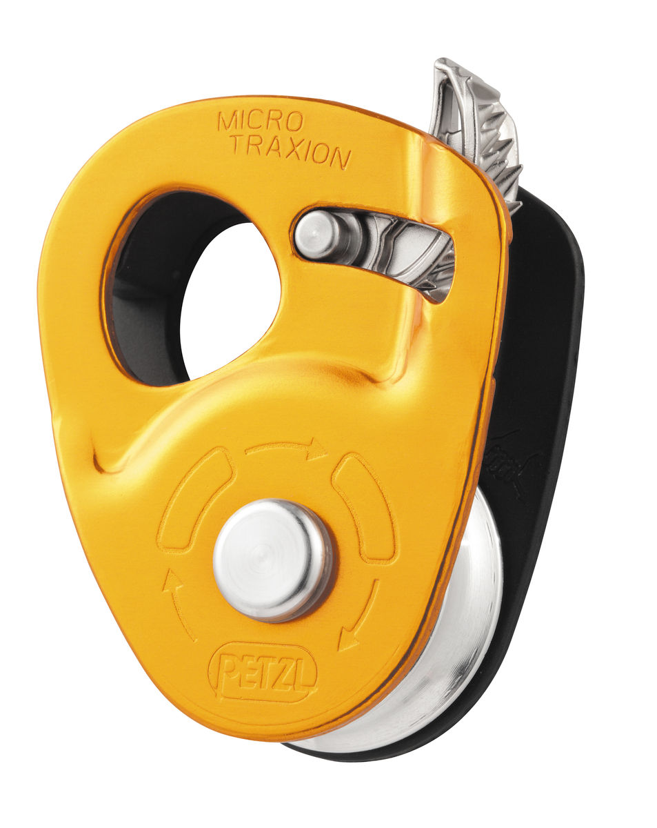 Petzl Micro Traxion Pulley High-efficiency Progress Capture Pulley