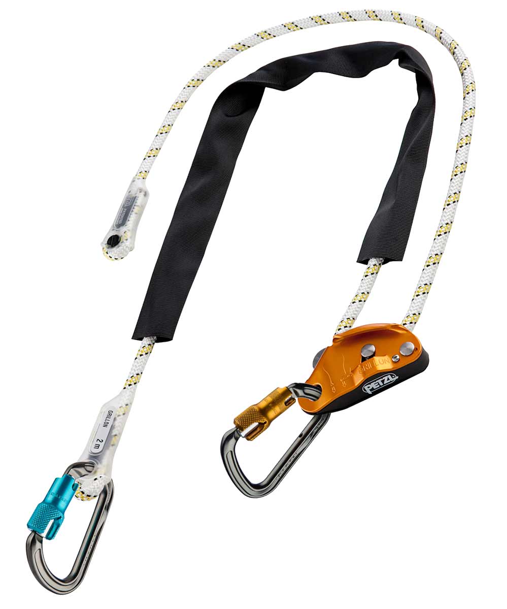 Single Carabiner Tool Rescue Rope Lanyard Safety Elastic Tool Lanyard With  Single Carabiner And Adjustable For Climbing