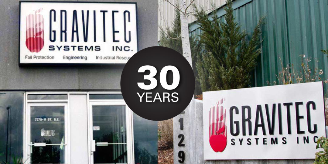 Gravitec Turns 30 | Fall Protection | Gravitec Systems Inc.