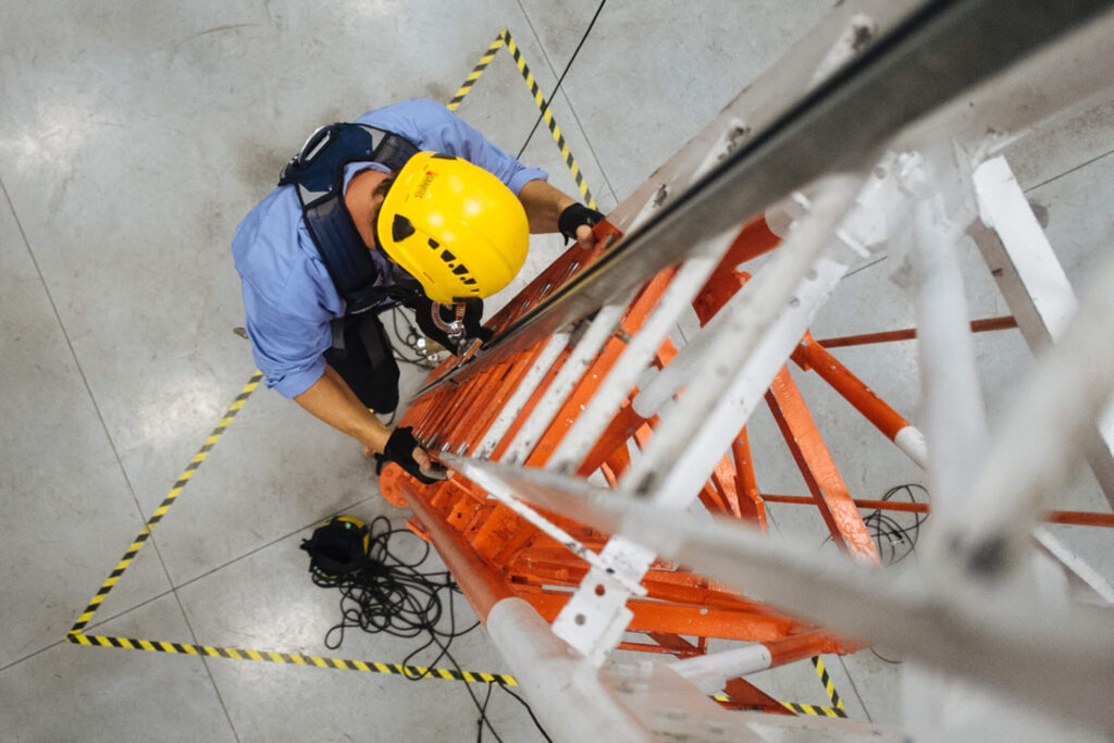 Fixed Ladder Fall Protection Changes Gravitec Systems Inc.