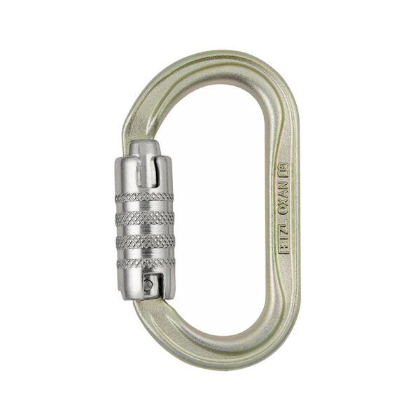 Petzl OXAN Triact Lock System Steel Carabiner