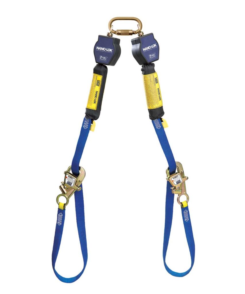 3M™ DBI-SALA® Nano-Lok™ Tie-Back Twin-Leg SRL, webbed
