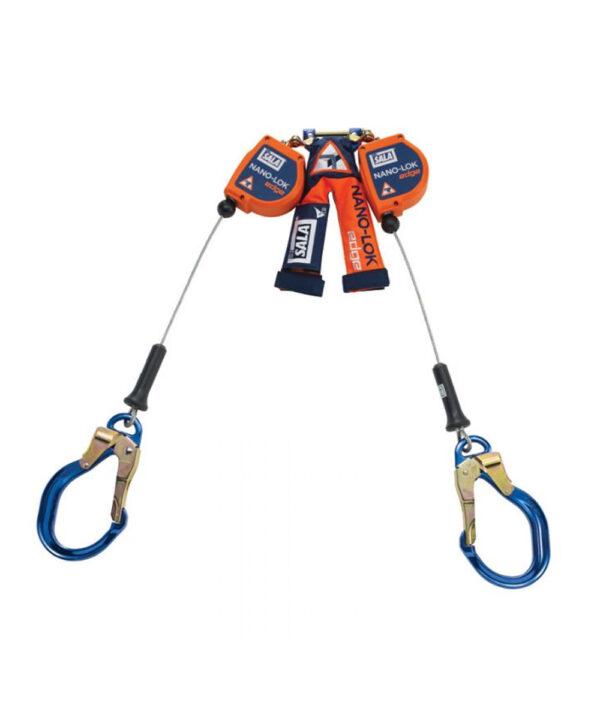 Nano-Lok Edge Twin-Leg Quick Connect SRL for 100% Personal Tie Off