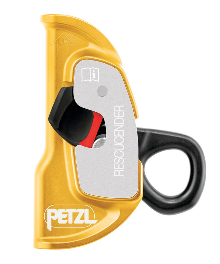 Petzl Rescucender Openable Cam-Loaded Rope Clamp