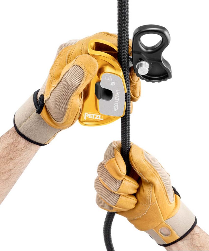 Petzl Rescucender Openable Cam-Loaded Rope Clamp
