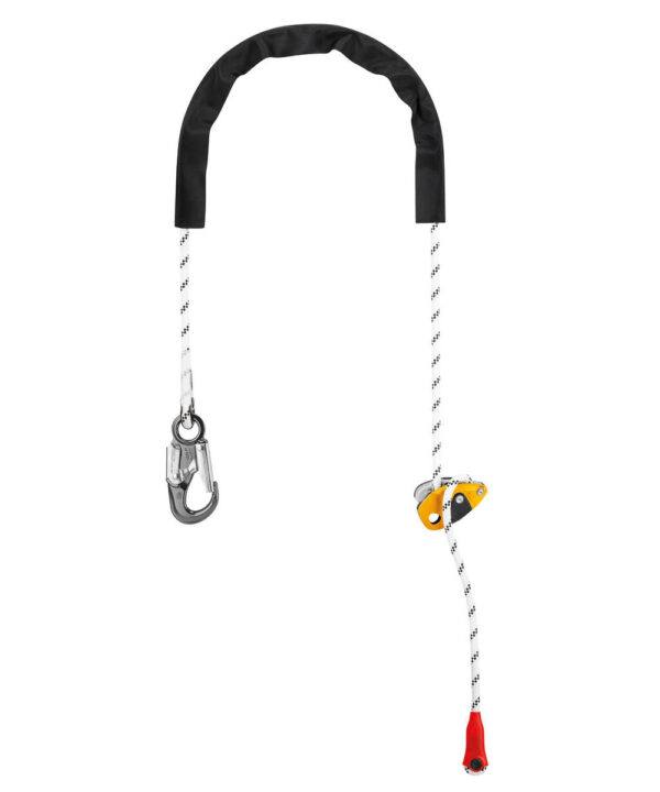 Petzl - Grillon Hook, Adjustable Work Positioning Lanyard with Hook Connector
