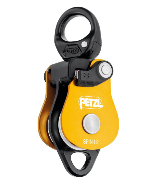 Petzl Spin L2 Pulley - High-efficiency pulley with swivel