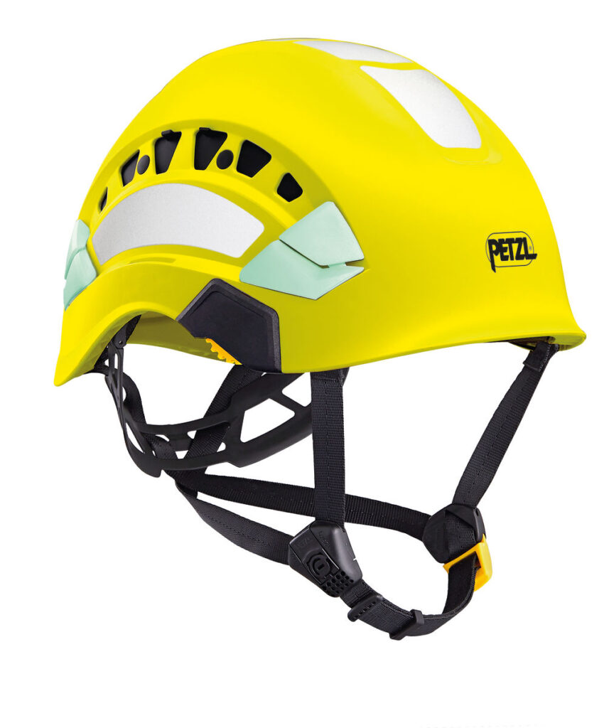 Petzl Vertex Vent HI-VIZ Helmet with six-point textile suspension