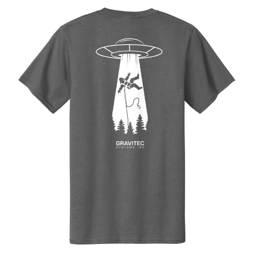 “Safe Squatch" – Charcoal T-Shirt (Short Sleeve)