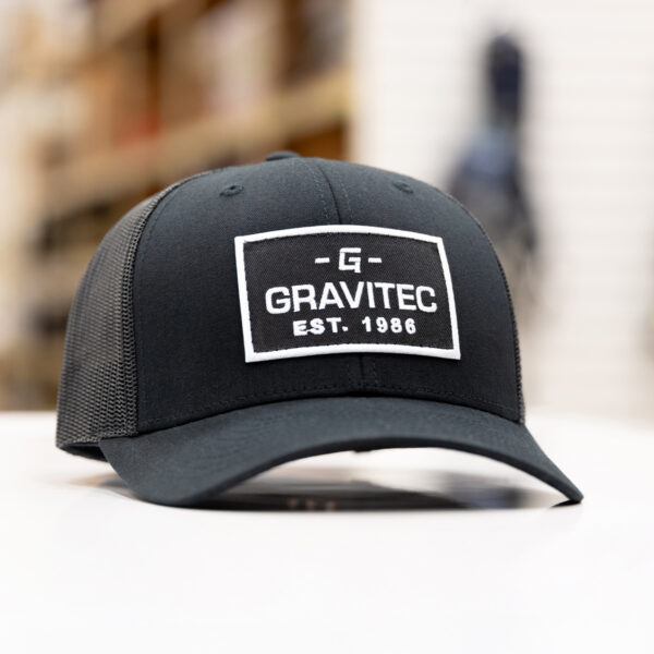 Gravitec Classic Trucker Hat – Black