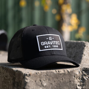 Gravitec Classic Trucker Hat – Black