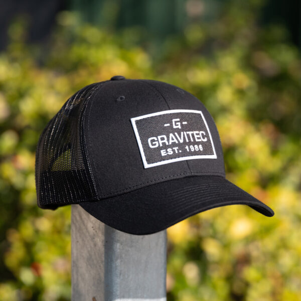 Gravitec Classic Trucker Hat – Black