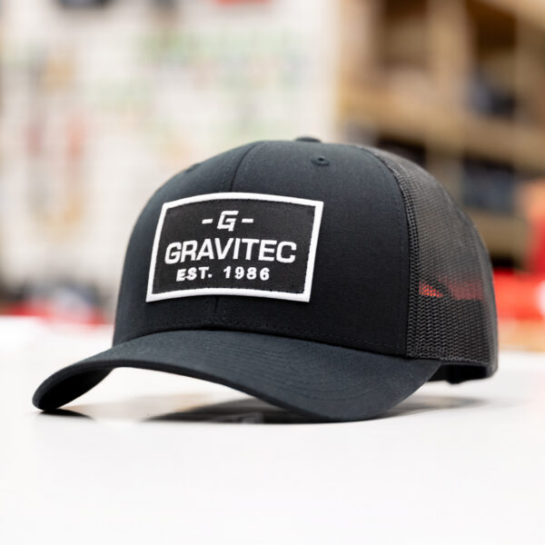 Gravitec Classic Trucker Hat – Black