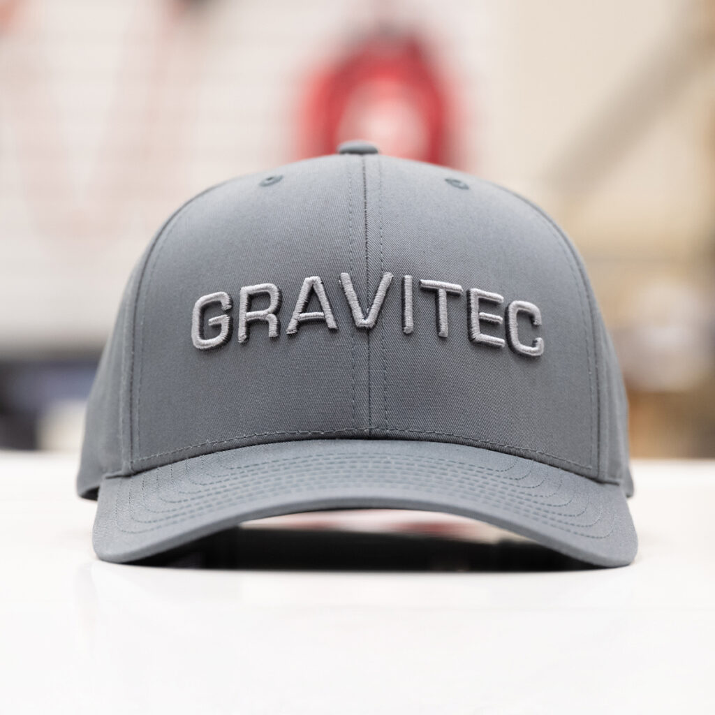 Gravitec Twill Trucker Hat – Charcoal