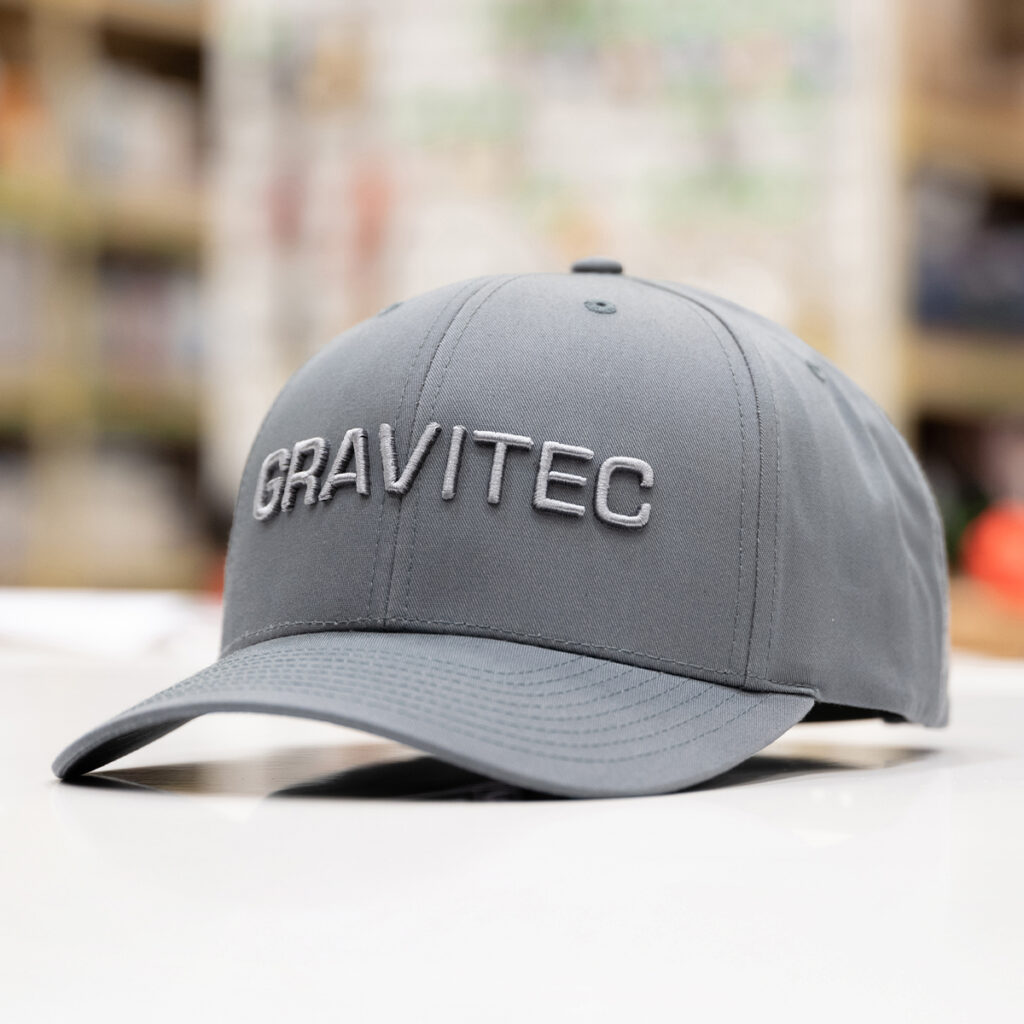 Gravitec Twill Trucker Hat – Charcoal
