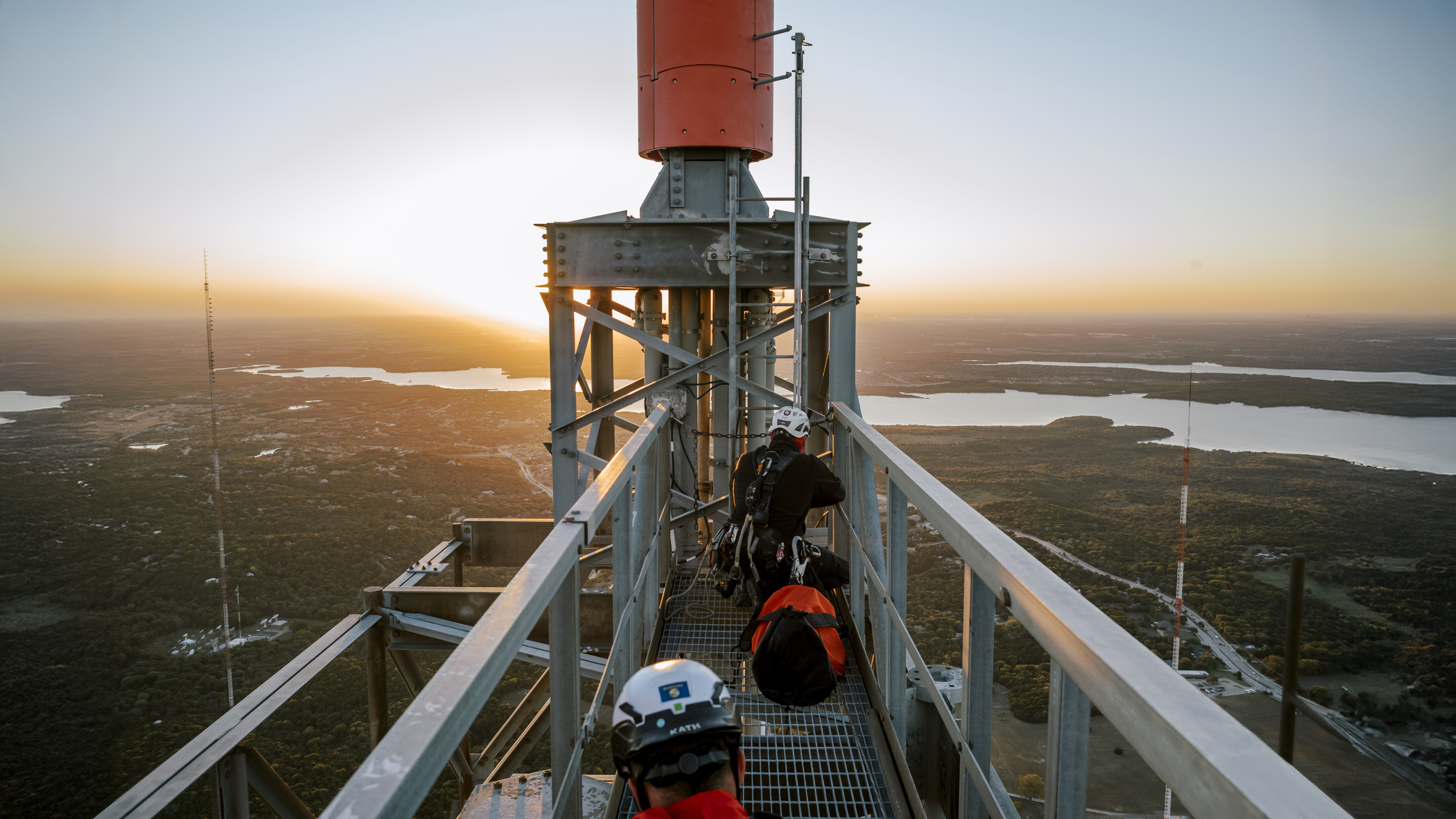 Rising Above the Elements: Installing Fall Protection on a 1,400-Foot Tower