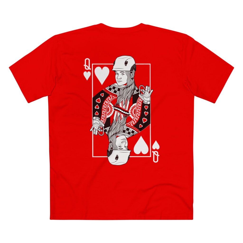 Adult Tee - Queen of Hearts