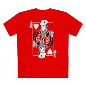 Adult Tee - Queen of Hearts - Image 1