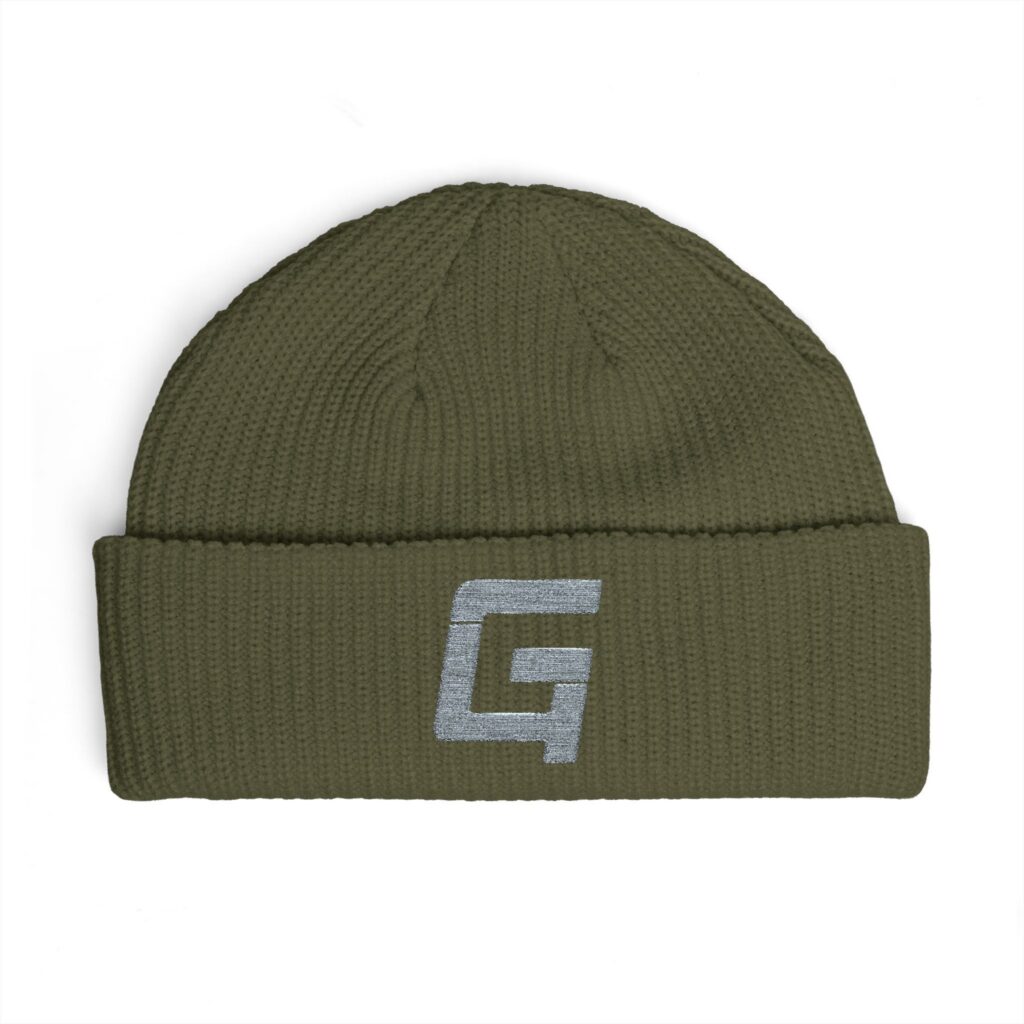 Cuff Beanie with Gray G4 Logo