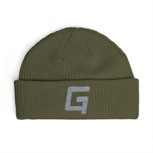 Cuff Beanie with Gray G4 Logo - Image 4