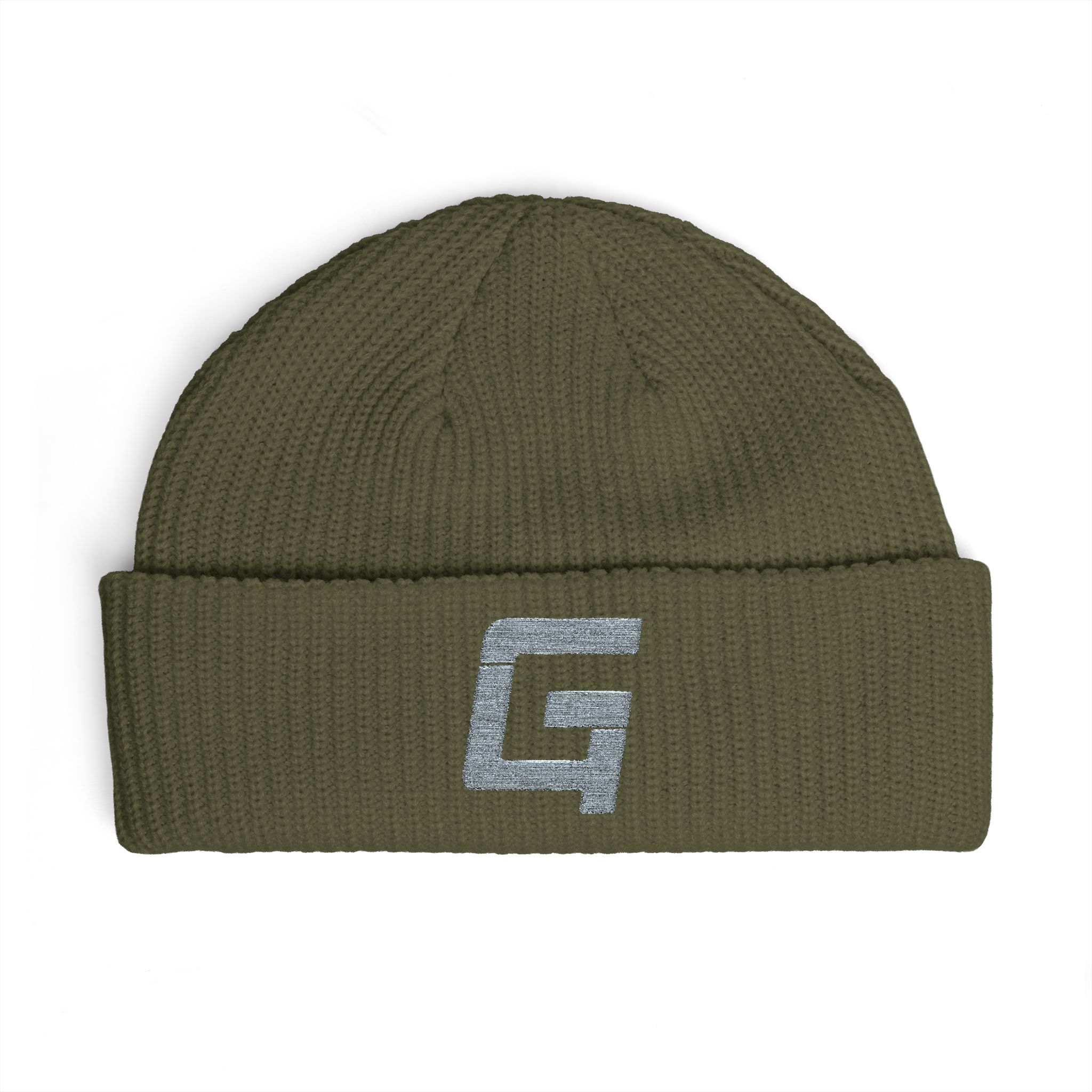 Cuff Beanie with Gray G4 Logo - Image 4