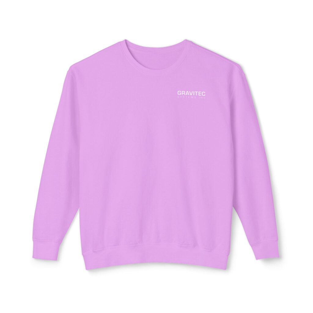 Unisex Lightweight Crewneck Sweatshirt with Design 2
