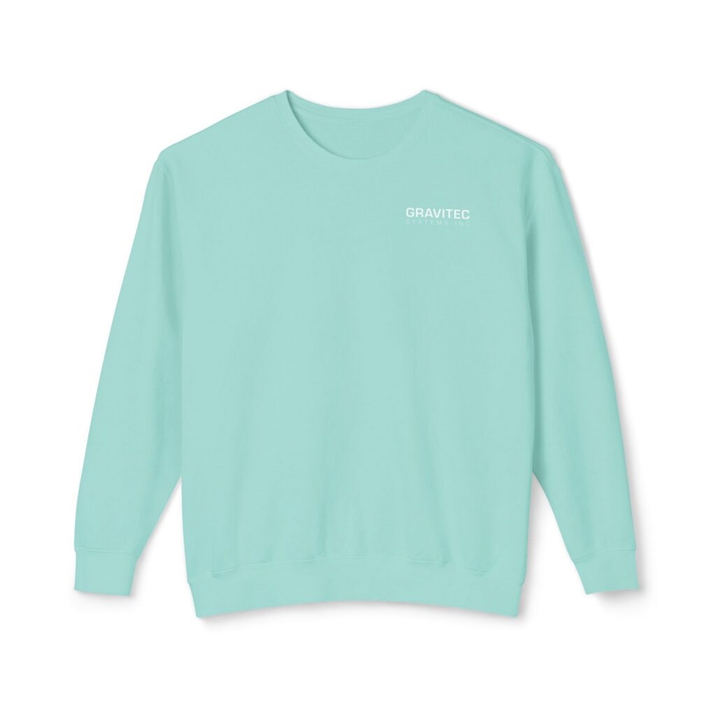 Unisex Lightweight Crewneck Sweatshirt with Design 2