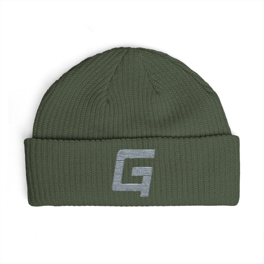 Cuff Beanie with Gray G4 Logo