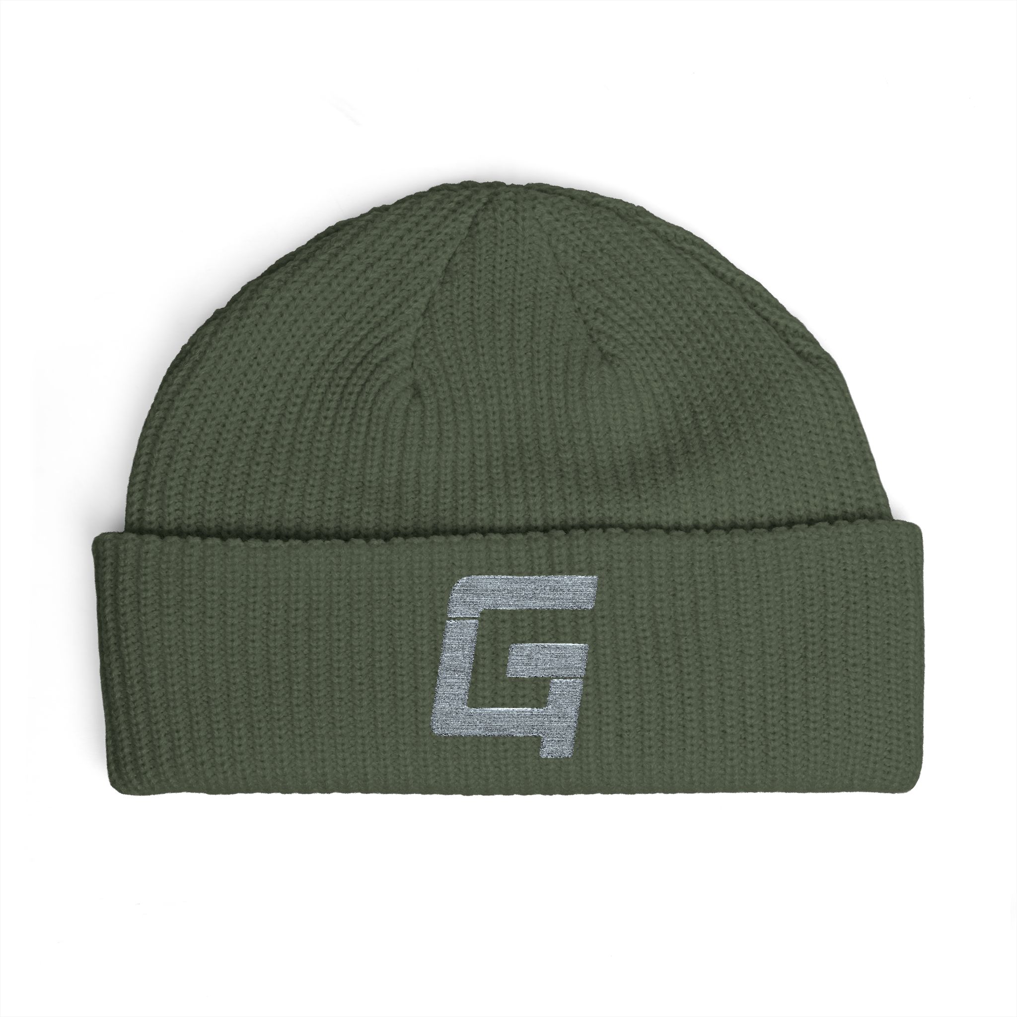 Cuff Beanie with Gray G4 Logo - Image 1