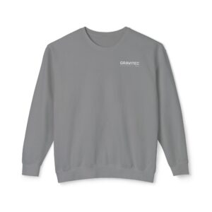 Unisex Lightweight Crewneck Sweatshirt with Design 2 - Image 2
