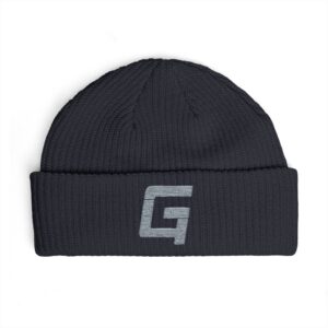 Cuff Beanie with Gray G4 Logo - Image 3