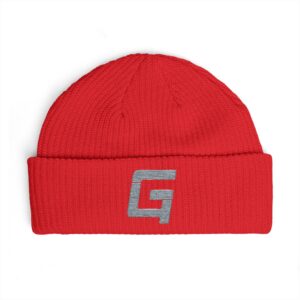 Cuff Beanie with Gray G4 Logo - Image 8